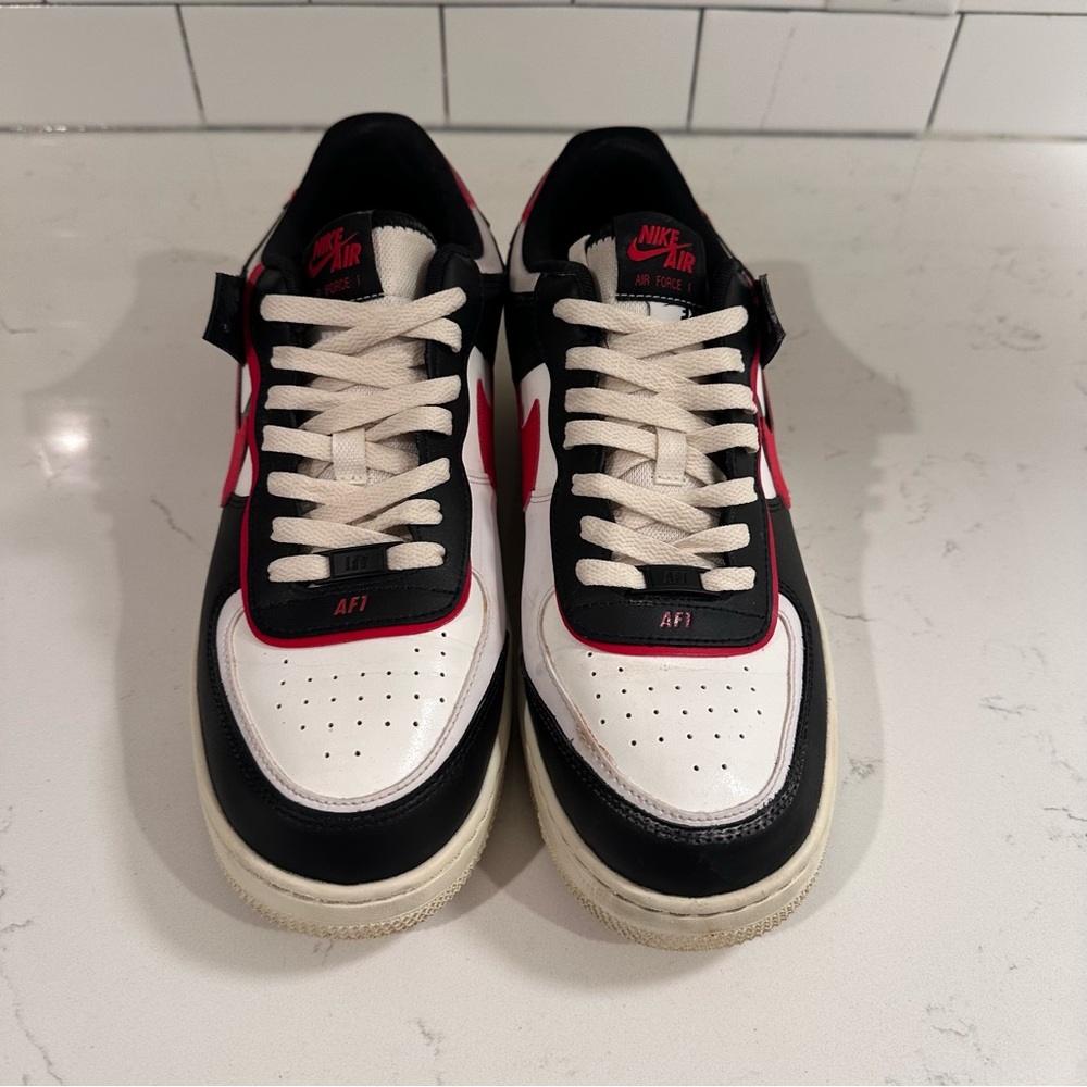 NIKE AIR FORCE 1 SHADOW COVERED IN “UNIVERSITY RED” size 12